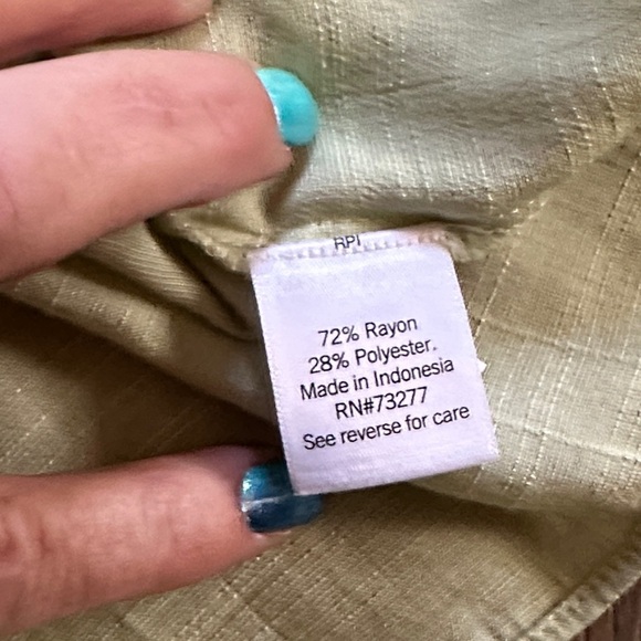 Nine West Light Green Halter Tank Top - Picture 3 of 8